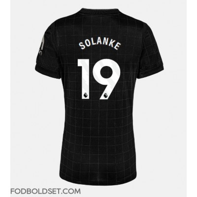 Tottenham Hotspur Dominic Solanke #19 Udebanetrøje Dame 2025-26 Kortærmet Tottenham Hotspur Dominic Solanke #19 Udebanetrøje Dame 2025-26 Kortærmet